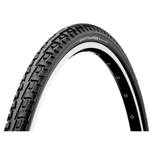 Continental BUB 28X1 5/8 REFL CONTI TOURRIDE Zwart