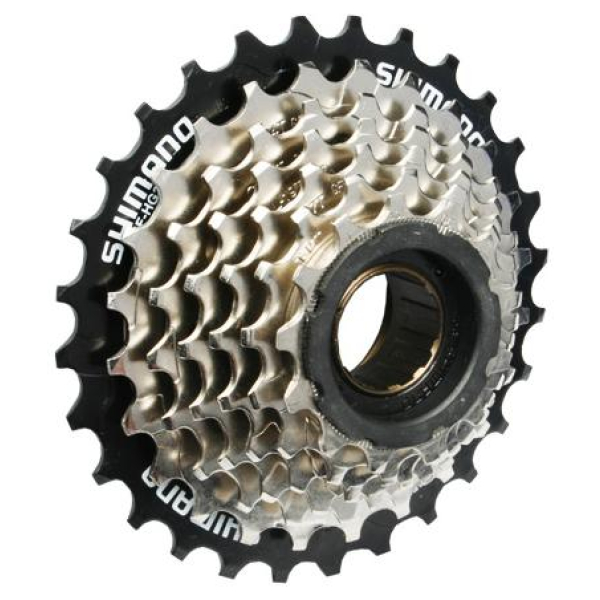 Shimano Pion HG37 7-SP. M/LOGO 13-28T ION/Padova Zilver/Zwart