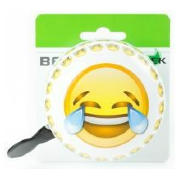 Widek Bel ding dong Emoticon Tears per stuk op kaart Wit/Blauw/Geel