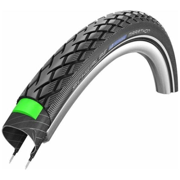 Schwalbe Bub Marathon o.a. Kronan 28x1.75 HS420 reflectie Greenguard BLACK - Afbeelding 3