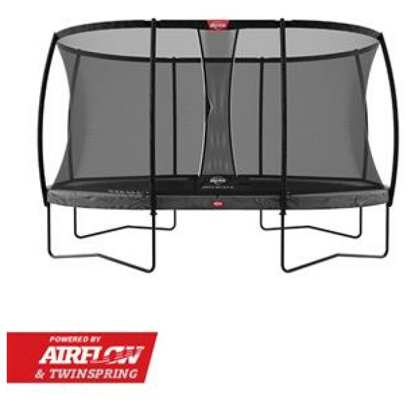 Berg Grand Champion Regular 520 Grey + Safety Net DLX XL Art nr. 30.35.95.30