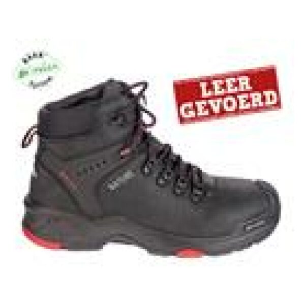 Baak P.veiligheidsschoenen Big Bruno S3 H leer gev.zw 44
