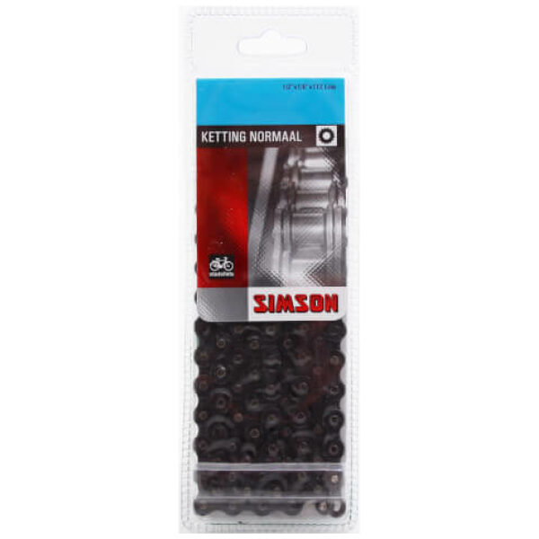 Simson KETTING NORMAAL BASIC Black
