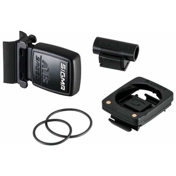 Sigma Sport trapfrequentie- en snelheidssensor Presentatieverpakking, 00203 Zwart