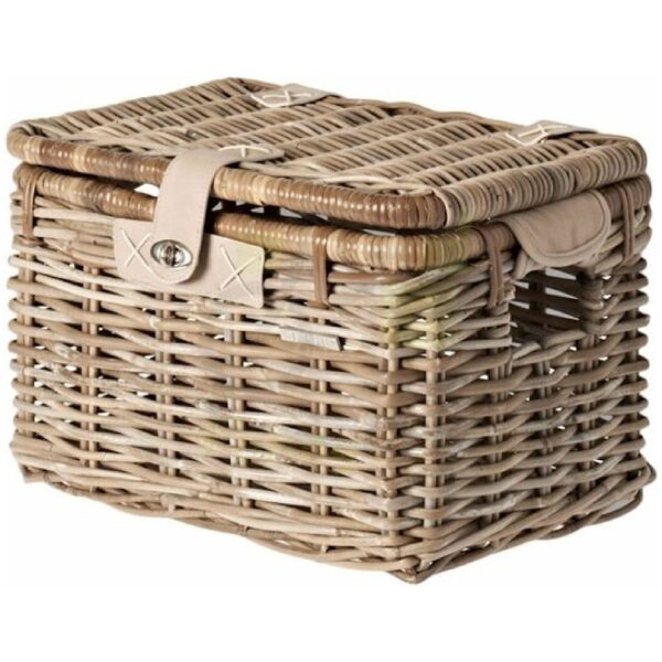 Basil mand riet Denton Grey