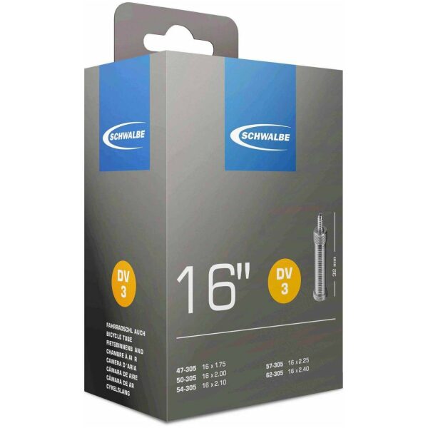 Bib 16x175-250 Sc Dv 3 Bib Schwalbe DV3 NV 16x1.75-2.50 Zwart - Afbeelding 3