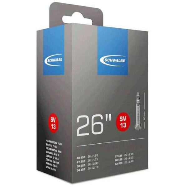 Schwalbe Bib SV13 FV 26X1.50-2.50 Zwart - Afbeelding 6