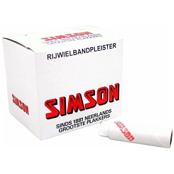 Simson Ds rol plakkers 7x20 Wit