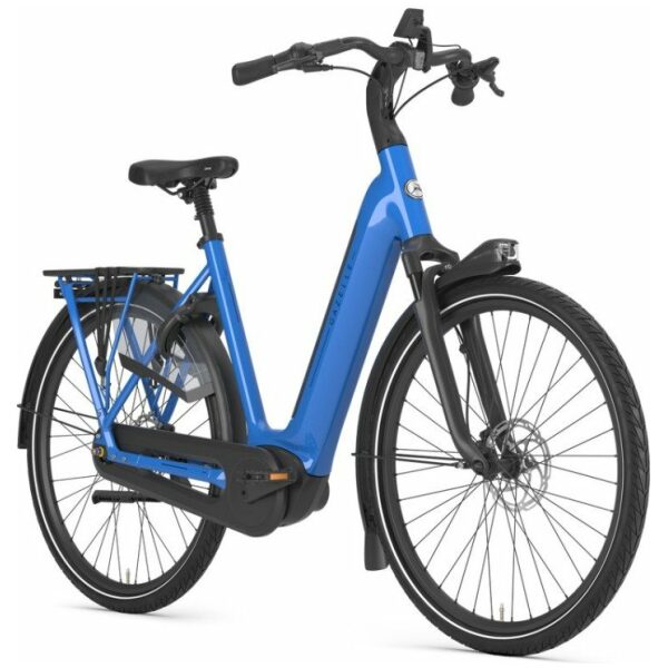 Gazelle Grenoble test e-bike Tropical Blue Glans Dames 2025 - Afbeelding 3