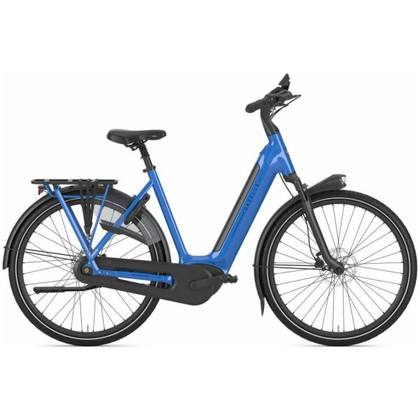 Gazelle Grenoble test e-bike Tropical Blue Glans Dames 2025