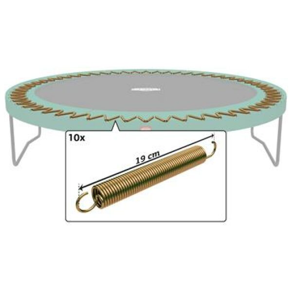 Berg TwinSpring veren Gold per 10 A/N 51.30.01.15