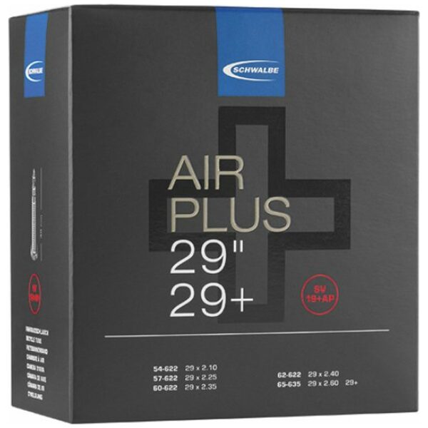 Schwalbe BIB 29X210-260 SC AIR PLUS SV (40) SV19+AP Zwart - Afbeelding 3