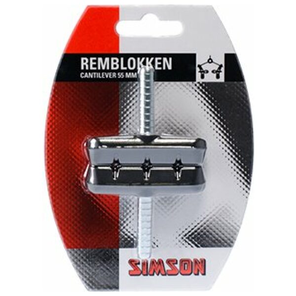Simson Cantilever remsch. 55mm Zwart