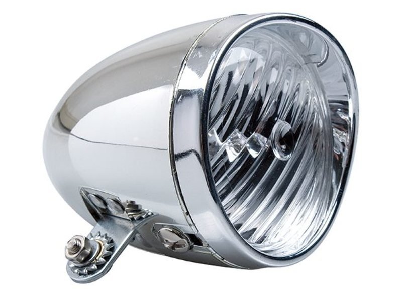 Simson Koplamp Chroom Zwa Simson KOPLAMP CHROOM Zwart - Afbeelding 2