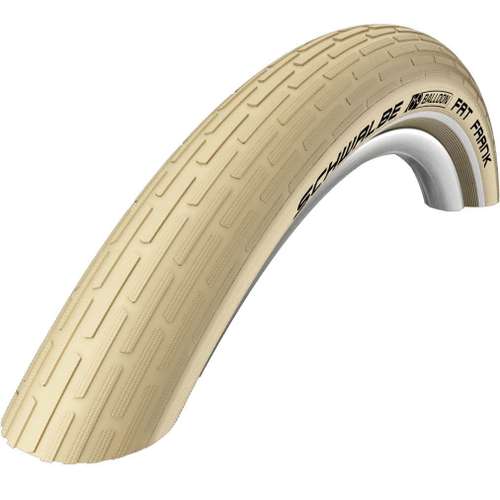 Schwalbe Schw btb 28x2.00 Fat Frank refl cr CREAM - Afbeelding 2