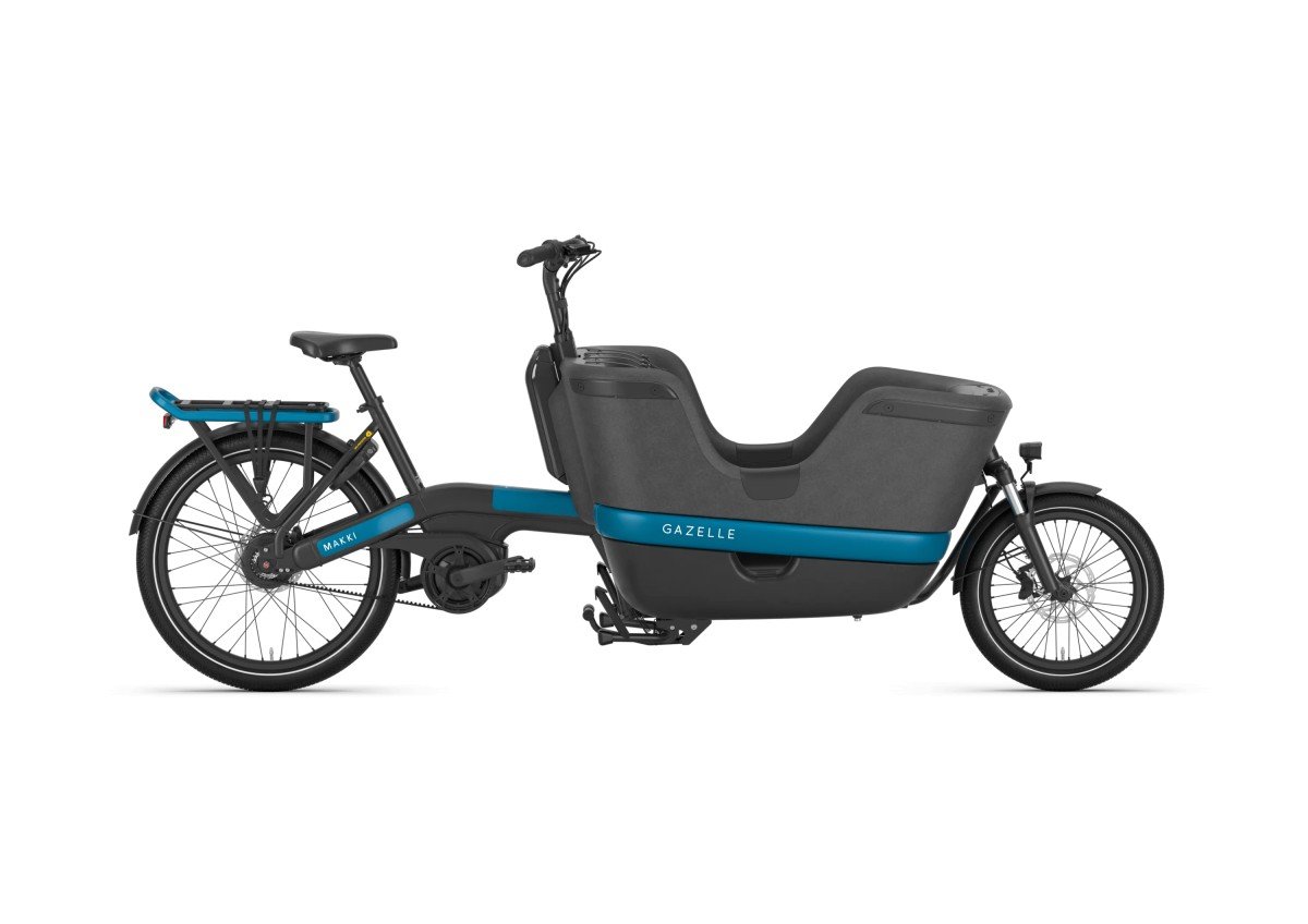 Gazelle Makki Load Black Mat / Avalon Blue Mat Dames 2026
