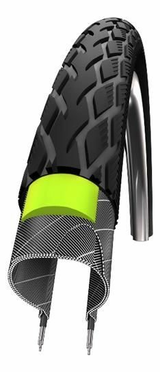 Schwalbe BUB 28X11/4 SC R MARATHON GG ZW BLACK - Afbeelding 2